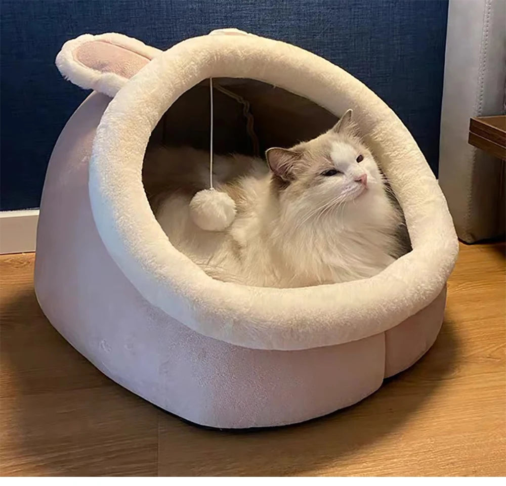 DreamNest Cozy Cave Cat Bed