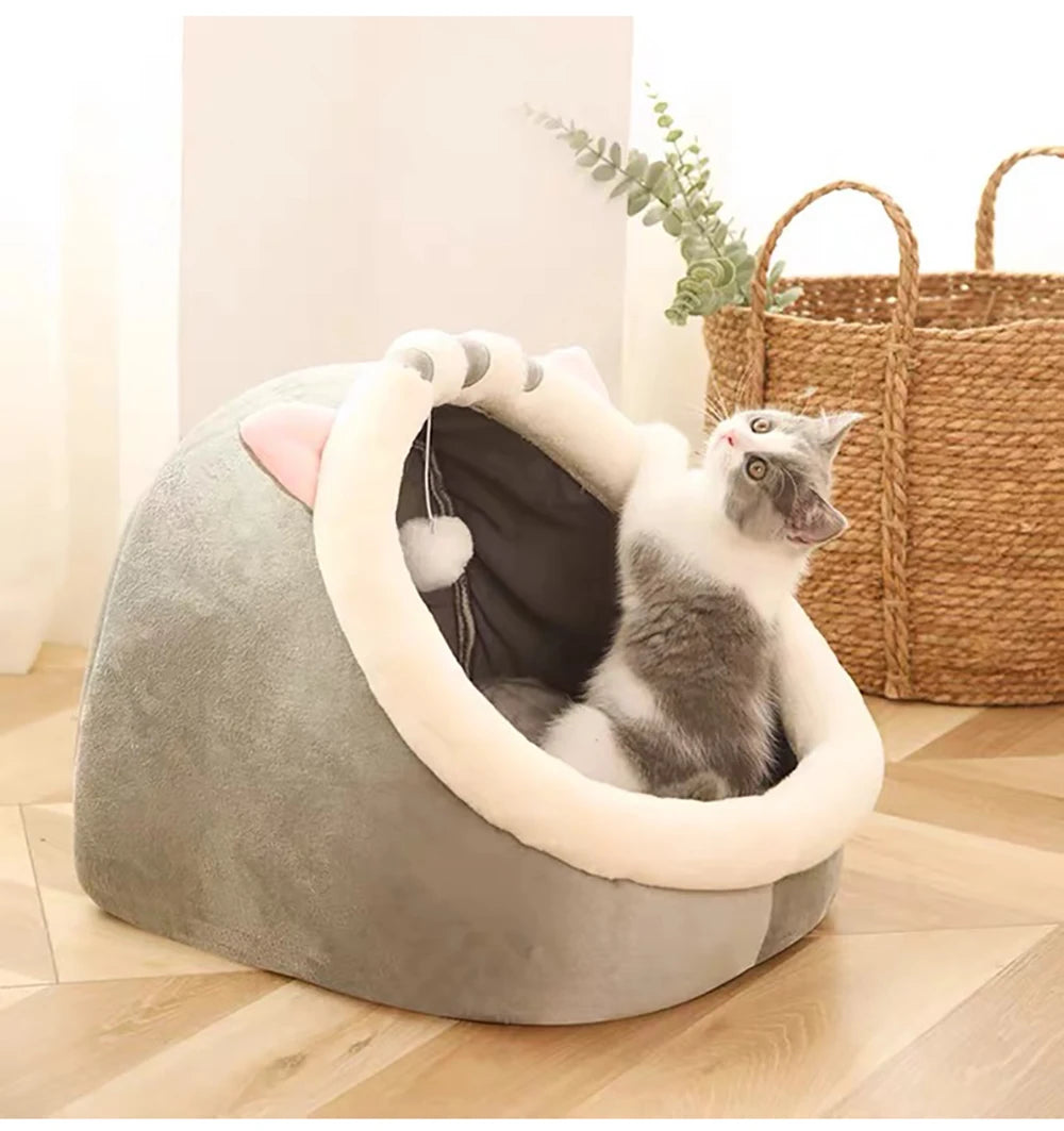 DreamNest Cozy Cave Cat Bed