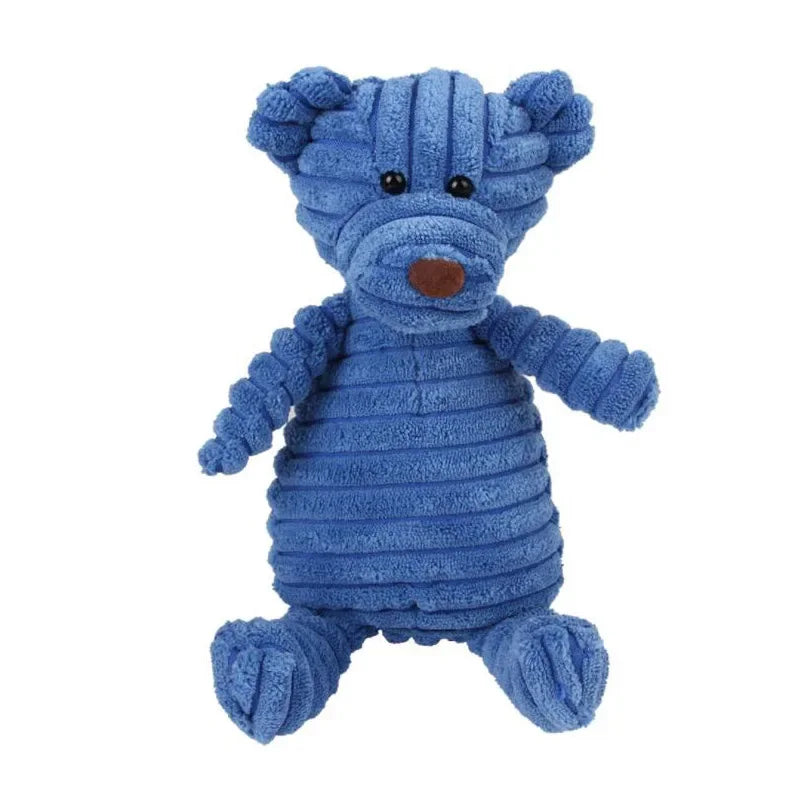 Corduroy Plush Squeaky Toy