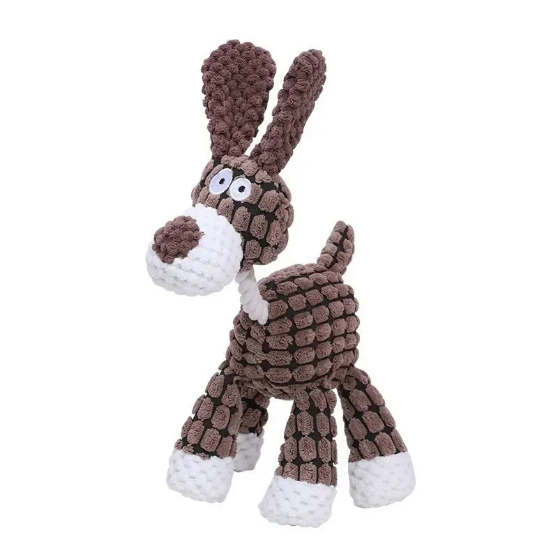 Corduroy Plush Squeaky Toy