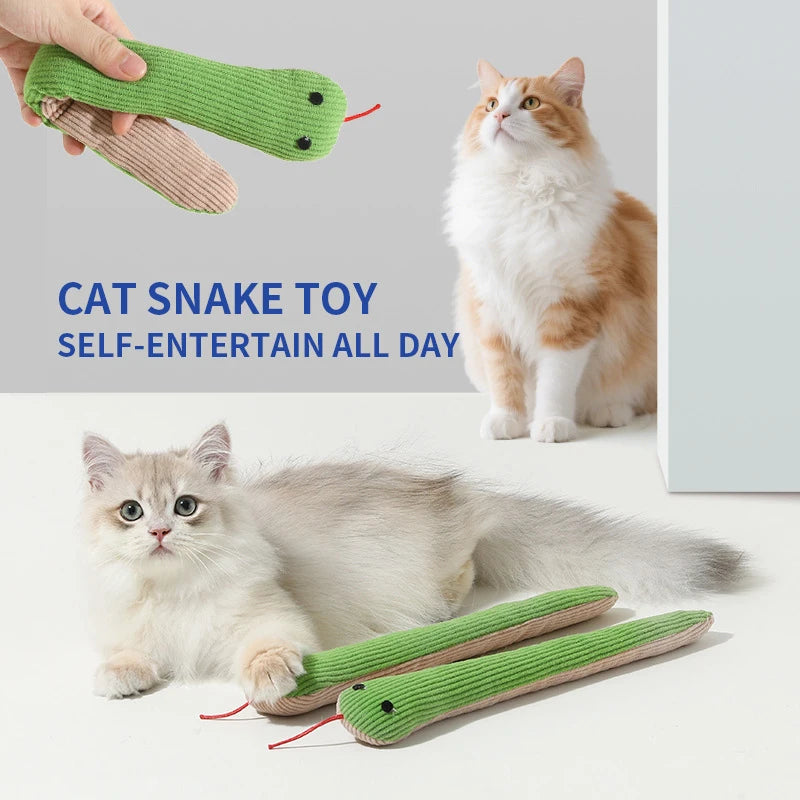 Snake Interactive Kitten Kick Toy