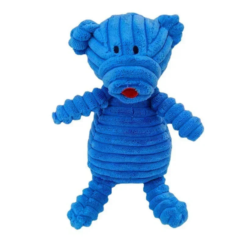 Corduroy Plush Squeaky Toy