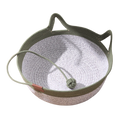 Hand Woven Round Cat Bed