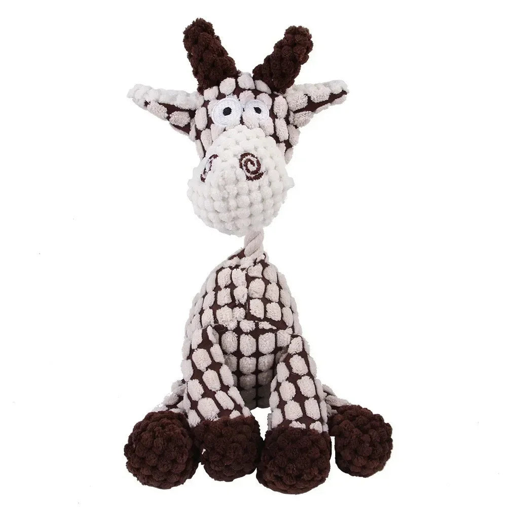 Corduroy Plush Squeaky Toy