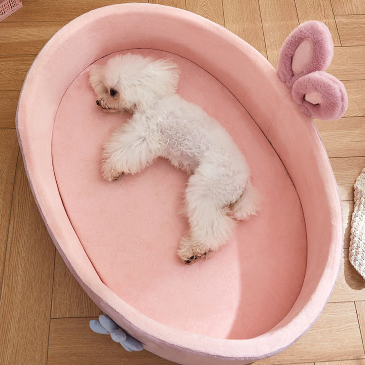SnuggleSoft Washable Pet Bed