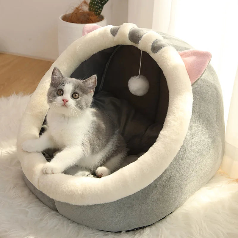 DreamNest Cozy Cave Cat Bed