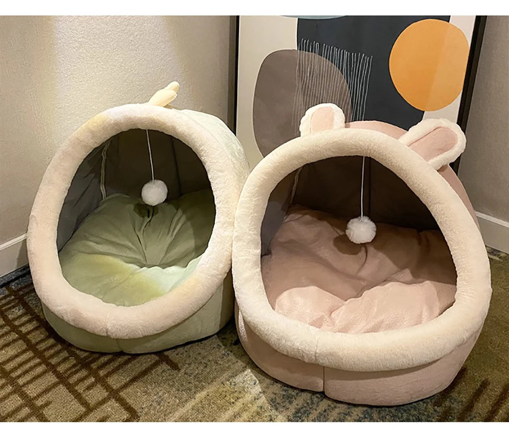 DreamNest Cozy Cave Cat Bed