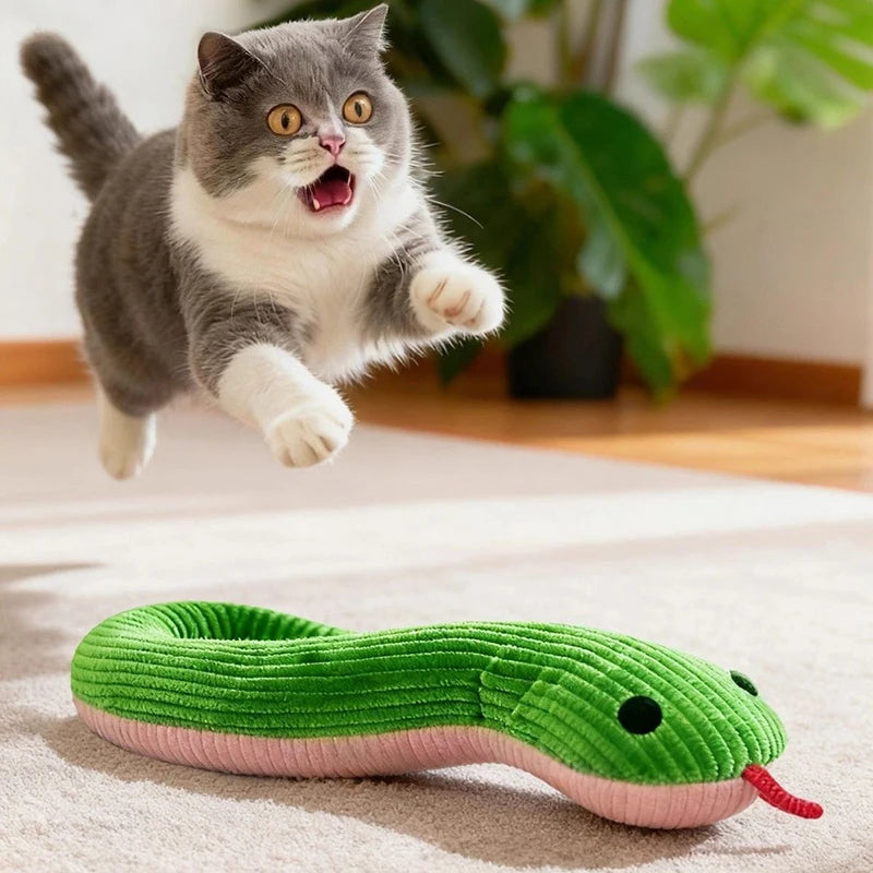 Snake Interactive Kitten Kick Toy