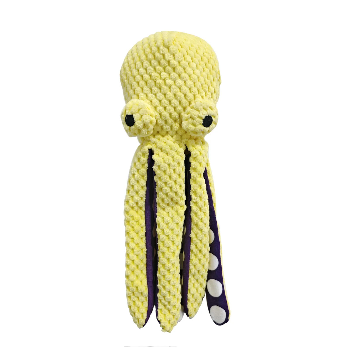 OctoPlay Plush Squeaky Dog Toy