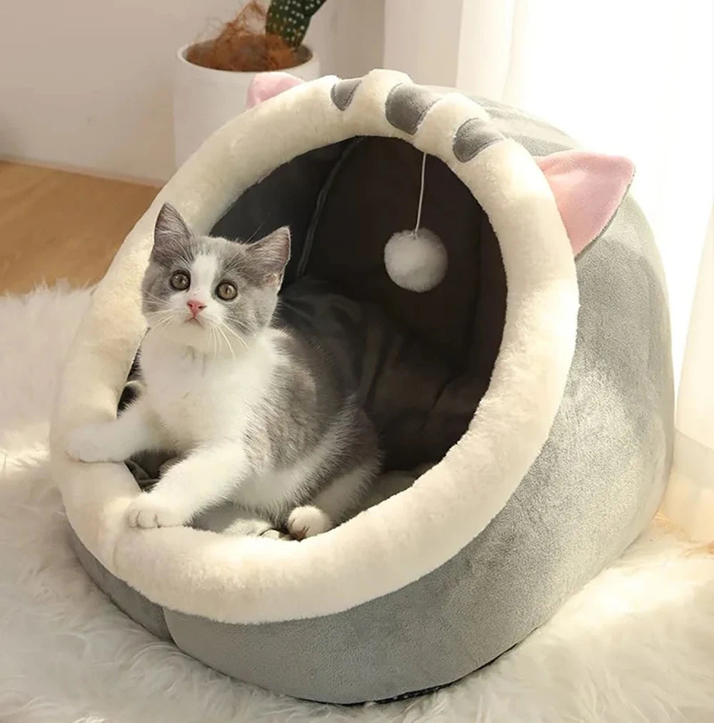 DreamNest Cozy Cave Cat Bed