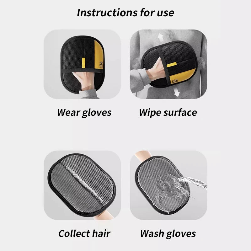 FurGrabber Grooming Gloves