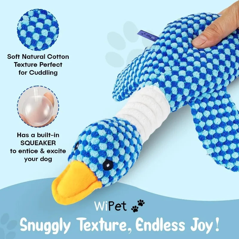 Interactive Plush Squeak Toy