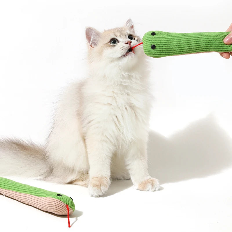 Snake Interactive Kitten Kick Toy