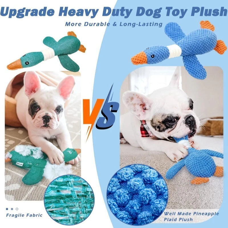 Interactive Plush Squeak Toy