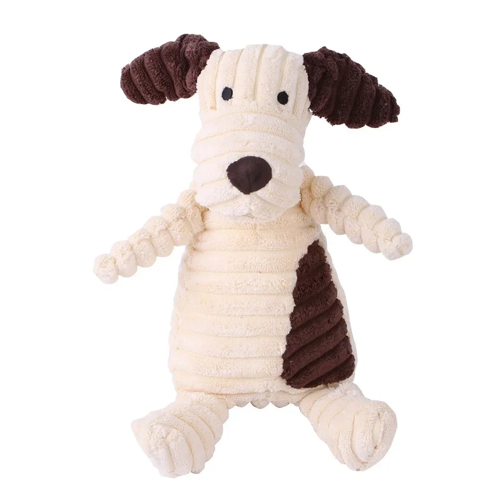 Corduroy Plush Squeaky Toy