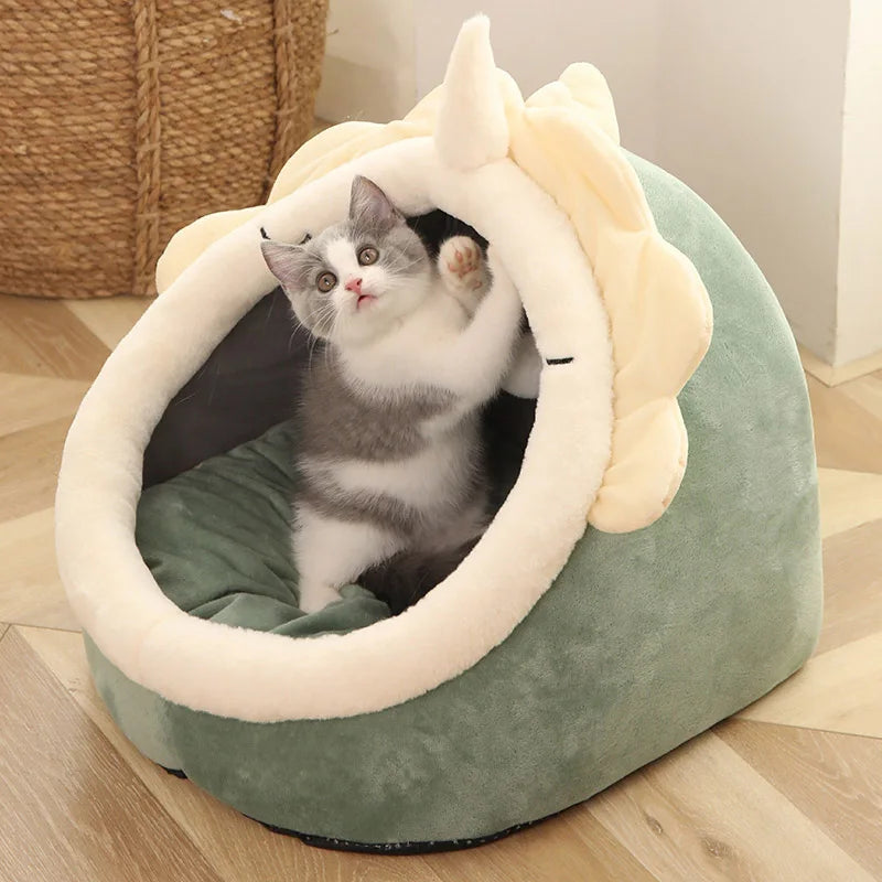 DreamNest Cozy Cave Cat Bed