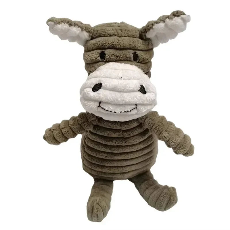 Corduroy Plush Squeaky Toy