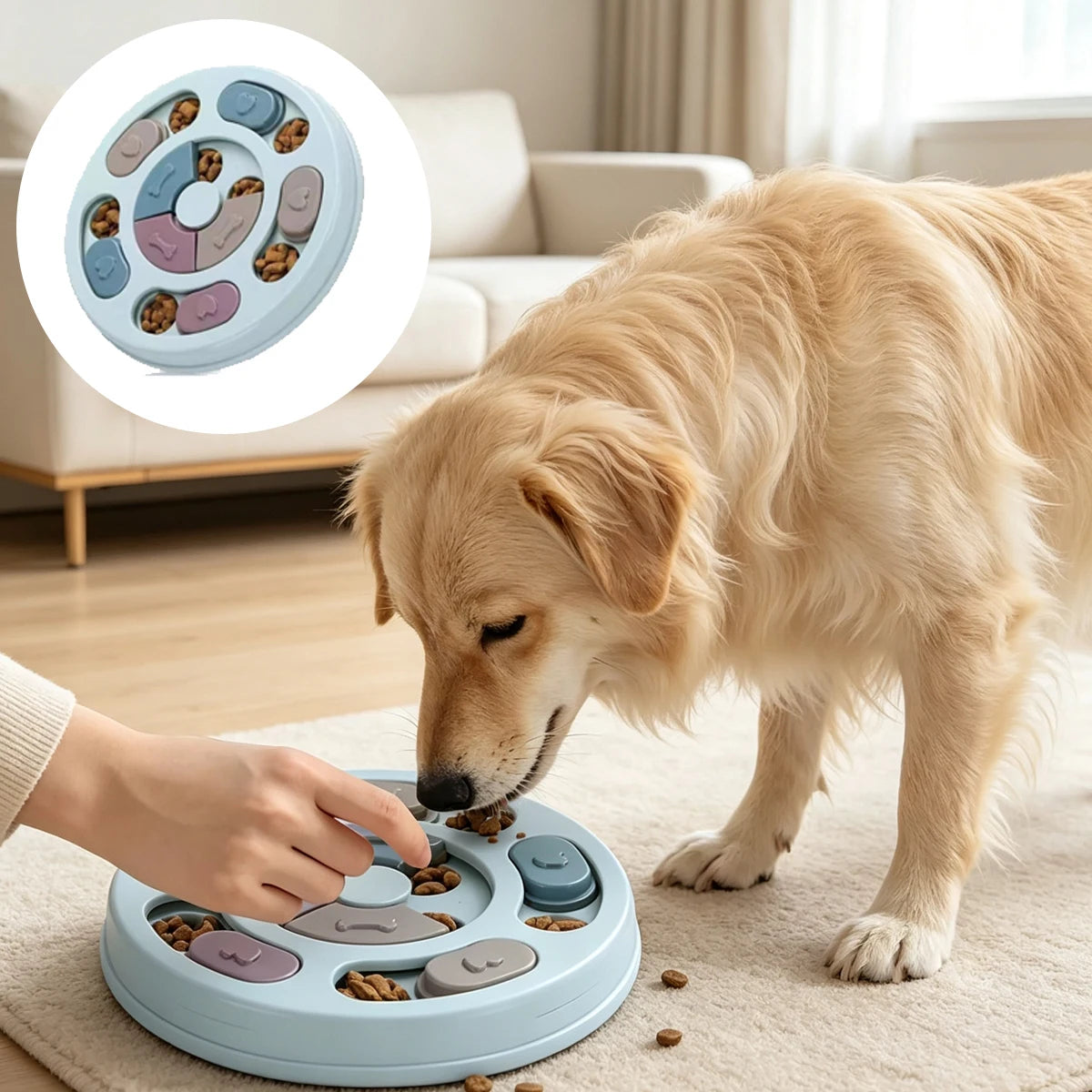 PuzzleBowl Interactive Slow Feeder