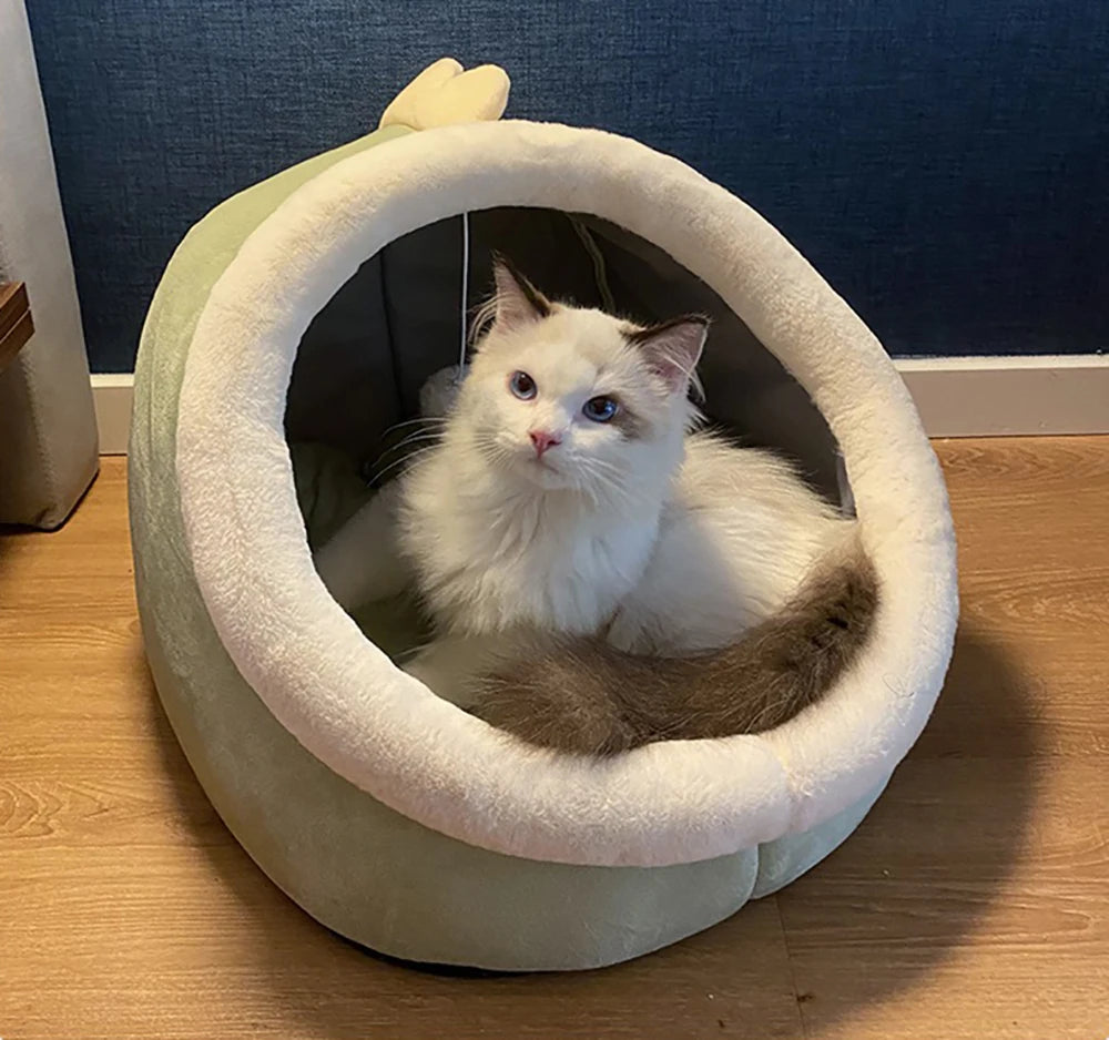 DreamNest Cozy Cave Cat Bed