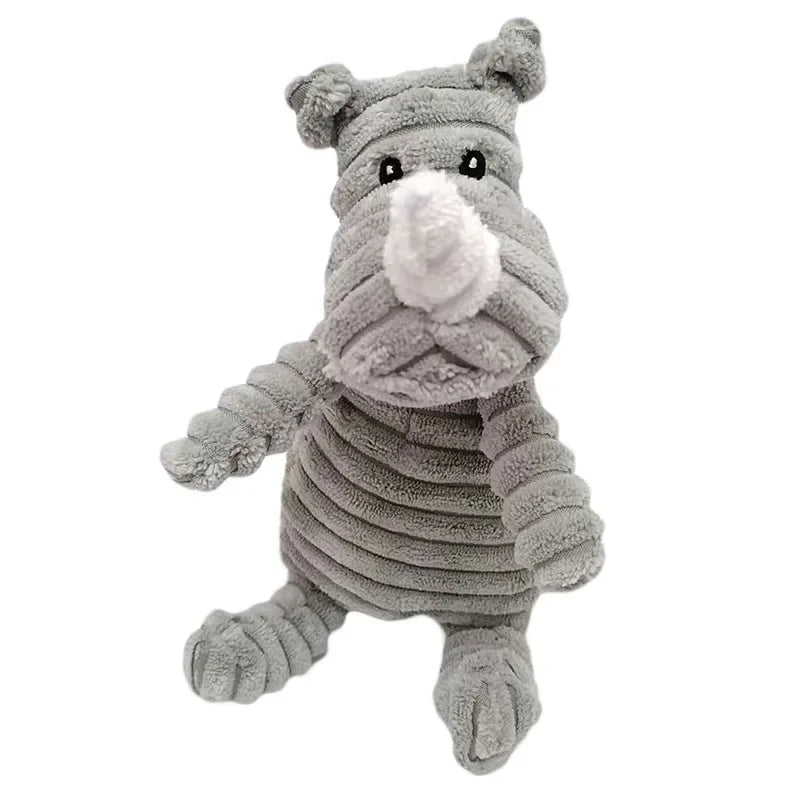 Corduroy Plush Squeaky Toy